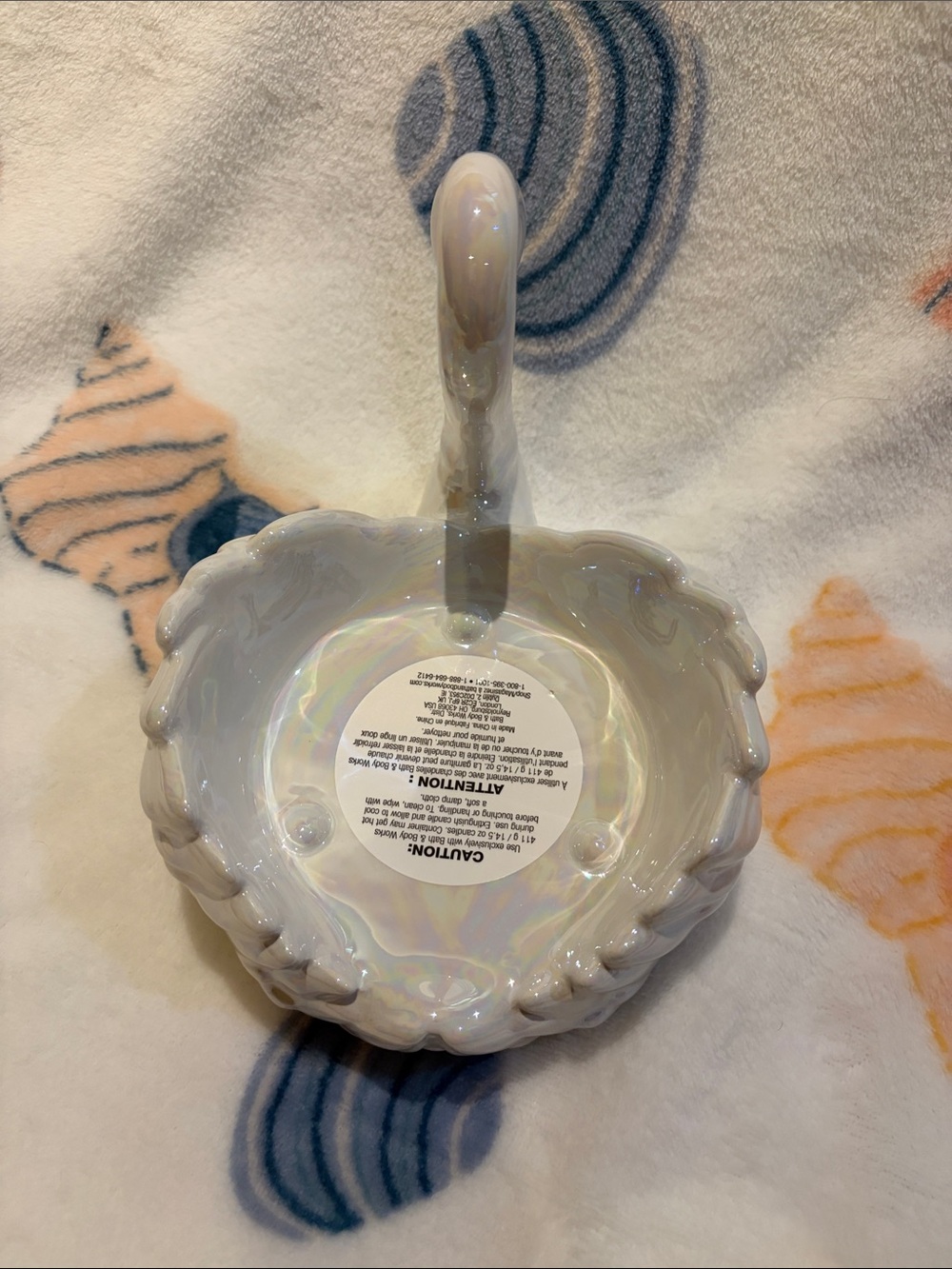 Bath and Bodyworks Swan Candle Holder - Picture 4 of 5